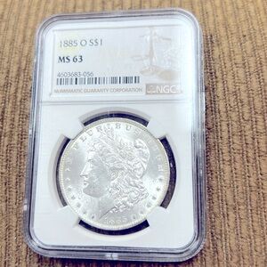 1885 0 S $1 MS 63